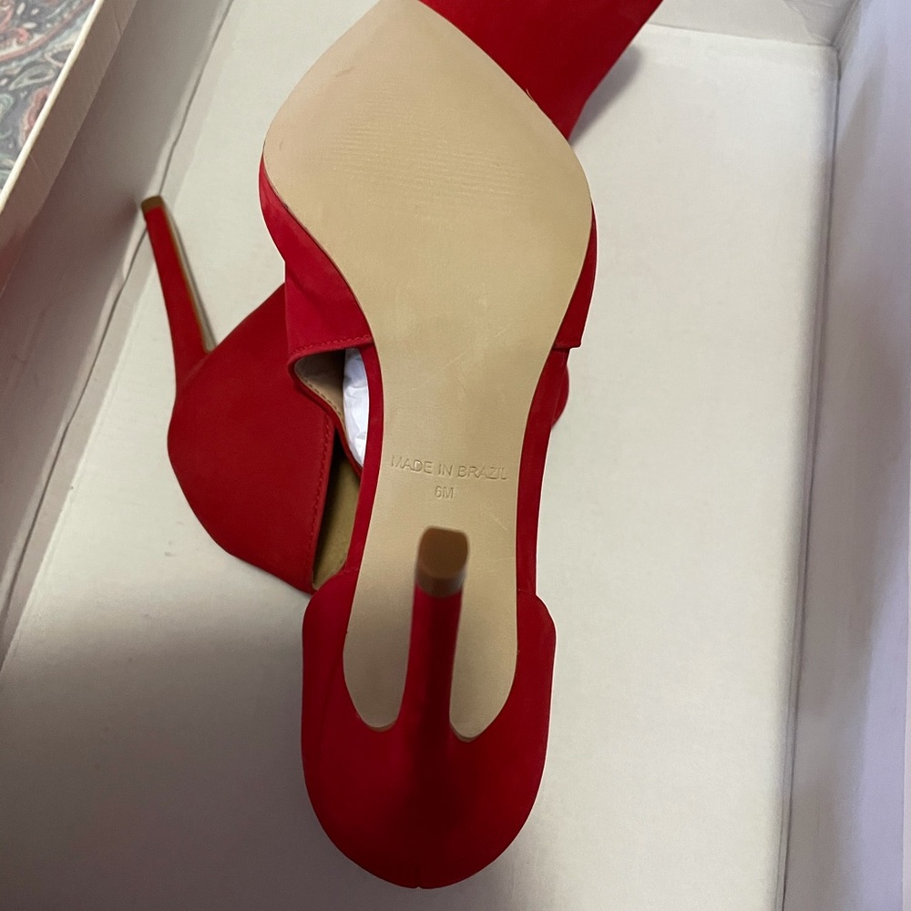 Steve Madden Red Heels